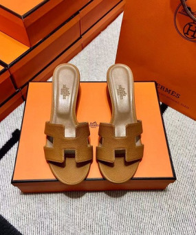 에르메스 올수공 오아시스 슬리퍼 샌들 앱송 55